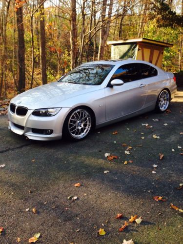 Silver coupe and black leather interior with 6spd.