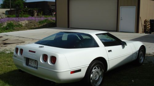 1991 White Corvette, Near Perfect condition, As good as it gets, US $10,550.00, image 4