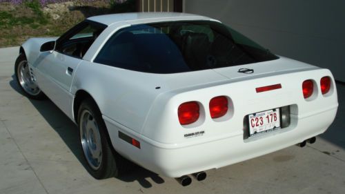 1991 White Corvette, Near Perfect condition, As good as it gets, US $10,550.00, image 5