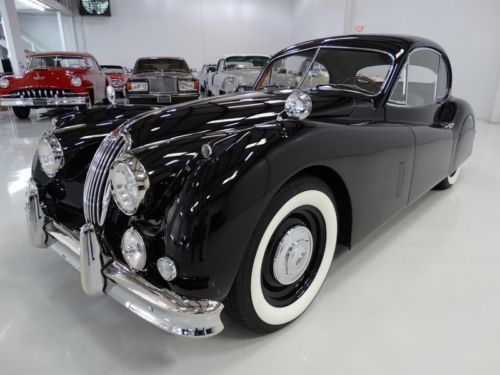 1956 jaguar xk140 fixed head coupe, only 34,445 actual miles!