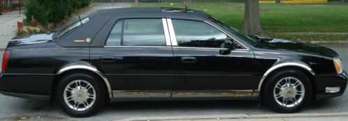 2003 cadillac deville dhs talisman ed. 63k black/black *every option* like new!