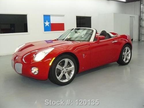 2006 pontiac solstice roadster 5 speed cd audio 46k mi texas direct auto