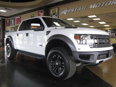 2011 ford f150 svt raptor crew cab 4x4 6.2l only 12k miles