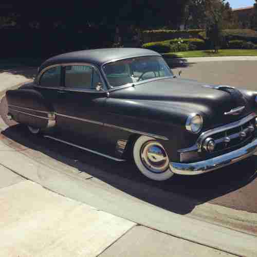 1953 Chevy Bel Air - 2 door - black, US $11,000.00, image 5