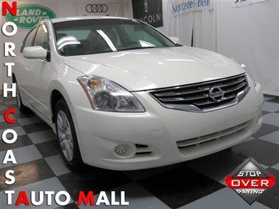2010(10)altima fact w-ty only 25k white/gray start button keyless save huge!!