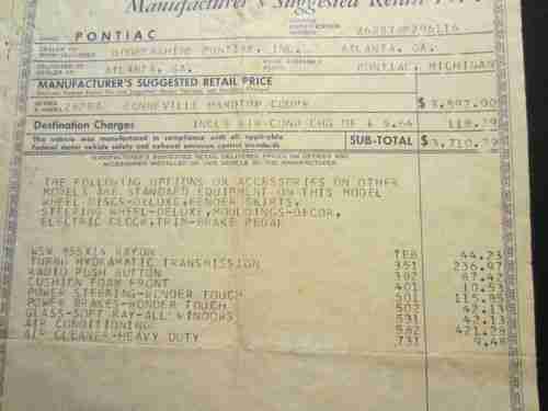 1968 Pontiac Bonneville Base 6.6L, US $7,000.00, image 3