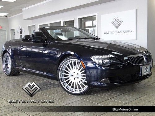 2009 bmw 650 convertible sport pkg heads up auto