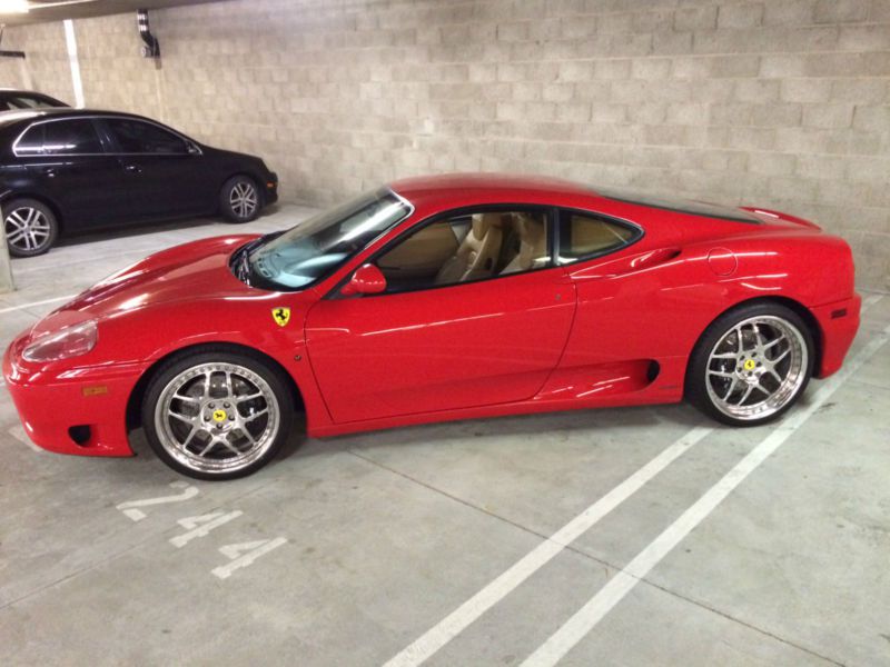 2002 ferrari 360 modena coupe 2-door