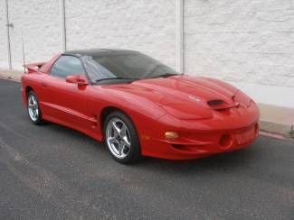 2001 red trans am ws6, ram air, 43,000 miles, texas