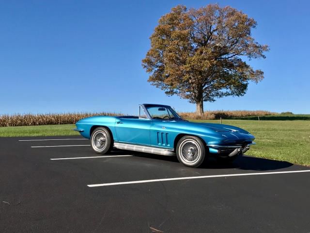 1966 chevrolet corvette nassaublue/black*#smatch32