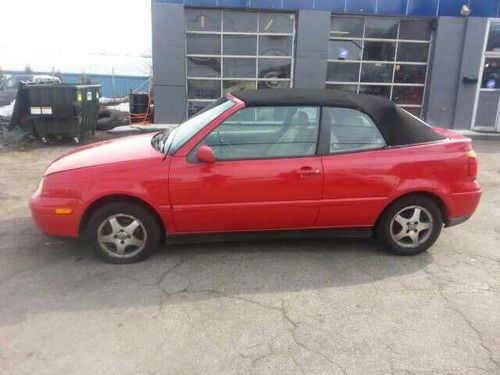 1999 volkswagen cabrio. no reserve bid to win!