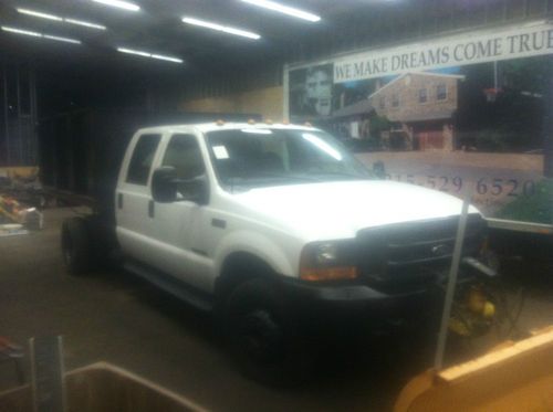 2001 f450 crew cab 7.3 diesel, automatic electric dump