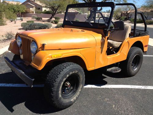 1972 cj5 arizona jeep, unrestored, original paint, rust free, no reserve