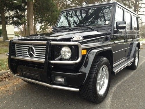 2005 mercedes benz g55 amg supercharged g wagon g500 mint