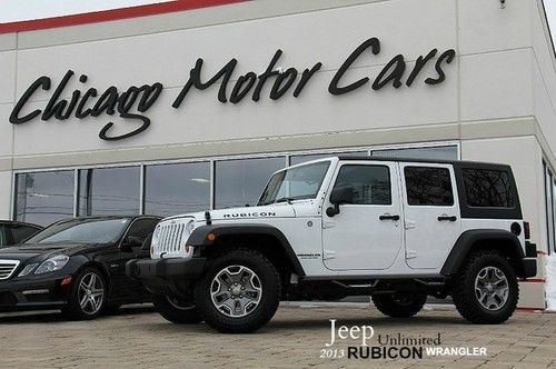2013 jeep wrangler rubicon unlimited 5k miles! heated seats both tops navigation
