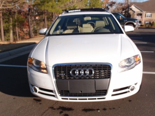 2007 audi a4 2.0t avant quattro wagon - automatic - white - low miles