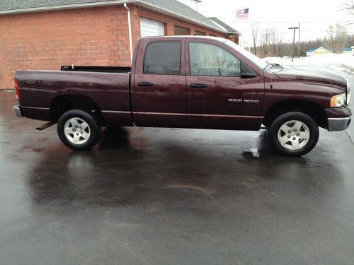 2005 dodge ram 1500 slt crew cab 4.7l, 4x4, salvage, damage, rebuildable