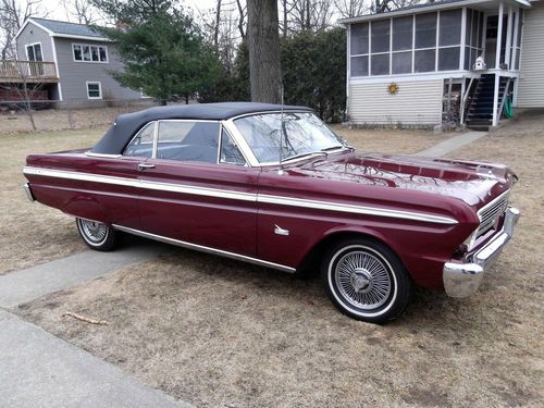 1965 ford falcon futura convertible 3.3l