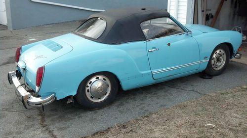 1974 volkswagen karmann ghia conv