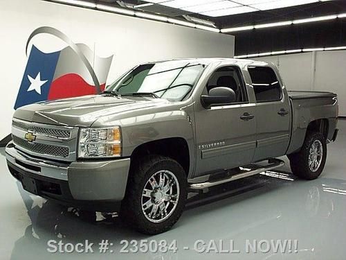 2009 chevy silverado lt crew 4x4 side steps 20's 58k mi texas direct auto