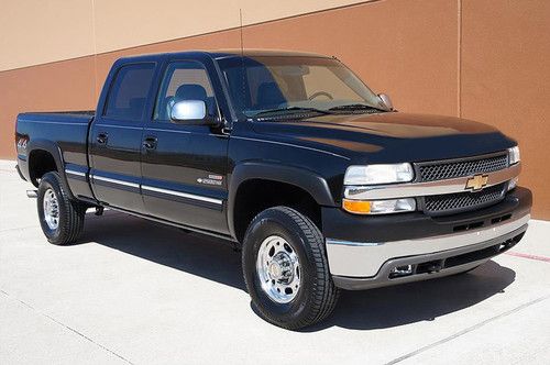 01 chevy silverado 2500 4x4 lt 6.6l v8 diesel crew cab short bed 1owner
