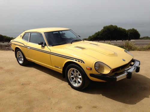 1978 datsun 280z   sun yellow/black   **77,500 original miles**