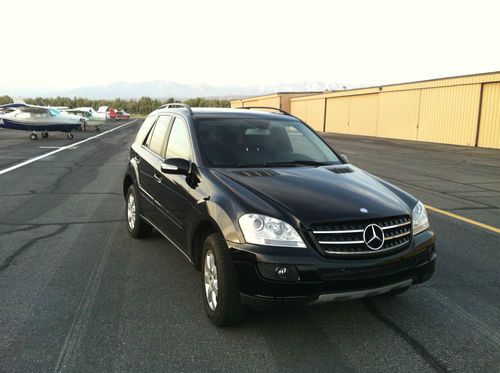 2007 mercedes-benz ml320 cdi sport utility 4-door 3.0l, black/black