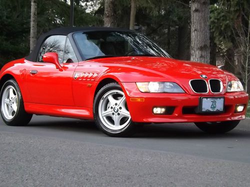 1997 bmw z3 roadster convertible 2-door 1.9l only 14,738 miles