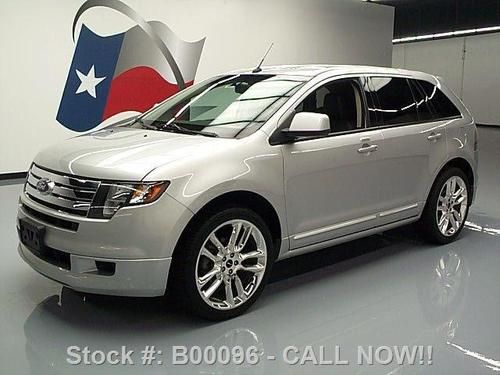 2009 ford edge sport leather park assist 22" wheels 40k texas direct auto