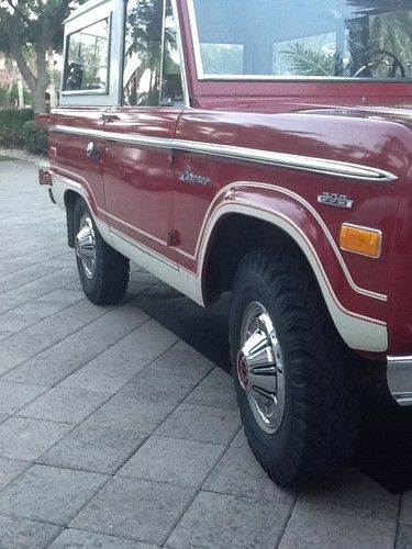 1973 ford bronco wagon ranger package zero rust 2 owner