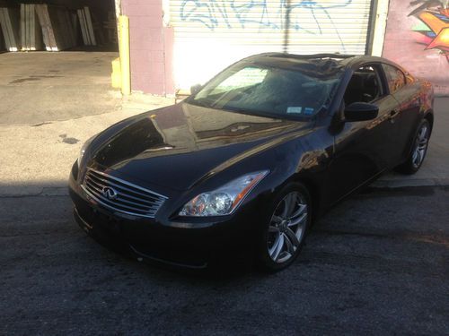 2008 infiniti g37 journey coupe 2-door 3.7l salvage repairable/rebuildable