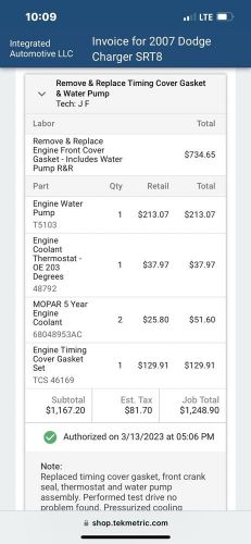 2007 Dodge Charger SRT-8, US $17,000.00, image 5