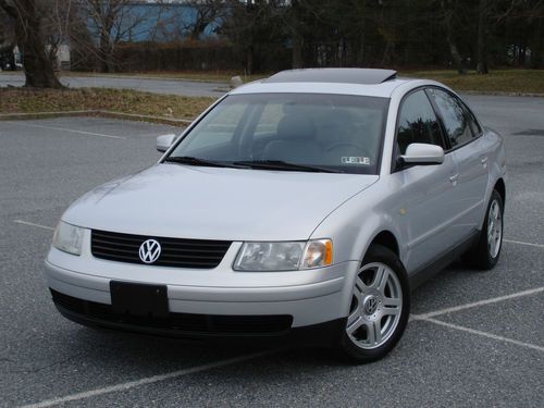 2000 volkswagen passat v6 glx leather clean carfax no reserve