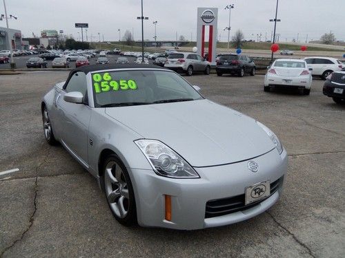 2006 nissan 350z touring convertible roadster silver