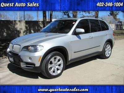 2007 bmw x5 4.8l v8 cold weather panaramic roof leather awd carfax we finance