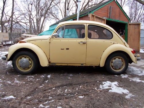 1970 volkswagen beetle,vw,1600 dual port,4 spd,volkswagon,sunroof,parts,vw bug