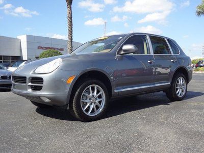 Beautiful 2006 porsche cayenne s fresh trade in on new porsche! low miles!