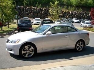 2010 lexus is250 c convertible 2-door 2.5l