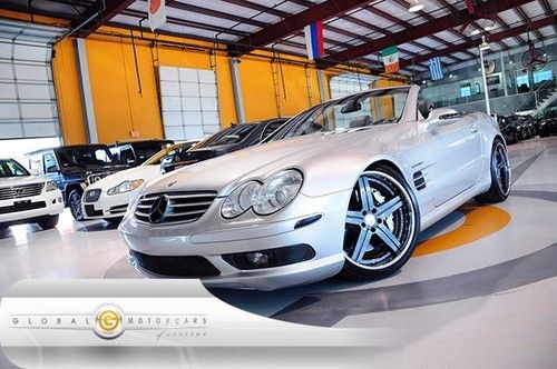 03 mercedes sl55 amg bose navi heated-seats xenon 20s