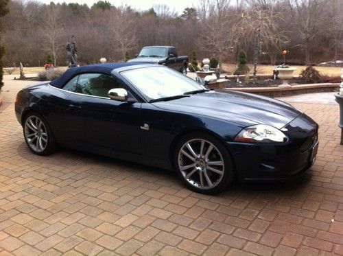 2007 jaguar xk base convertible 2-door 4.2l luxury pkg 20 inch wheels no reserve