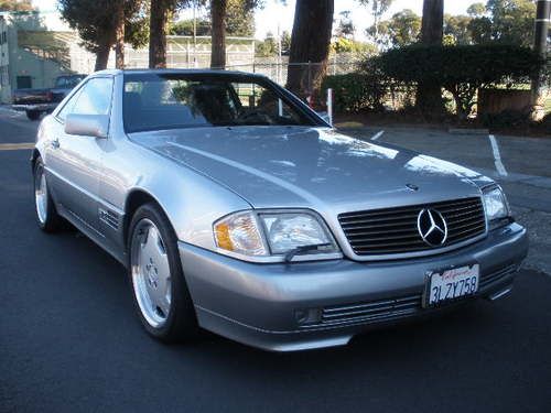 1995 mercedes sl600 low mileage california car