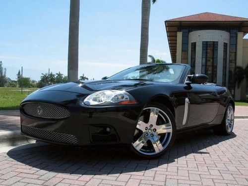 2007 jaguar xkr navigation heated seats supercharged 48k miles fl 1 owner