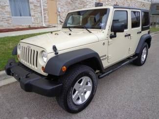 *2011*unlimited*sport*4x4*lwb*4 dr*3.8l v6*auto*hard top*factory warranty*12k*