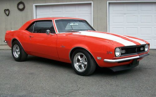 1968 chevy camaro frame off rotisserie beautiful restoration 350 v8 &amp; turbo 400