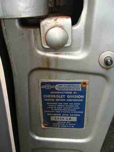 1955 Chevrolet, 327 small block, step side, big window, pickup truck, image 6