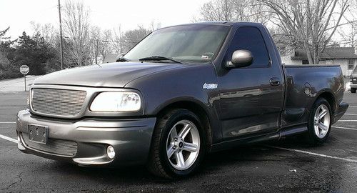 2003 ford f-150 svt lightning lowered with upgrades...owned by a collector