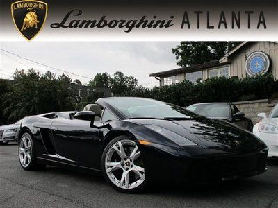 2008 lamborghini gallardo conv sold new by us! egear,navi,rear camera,clear bra!