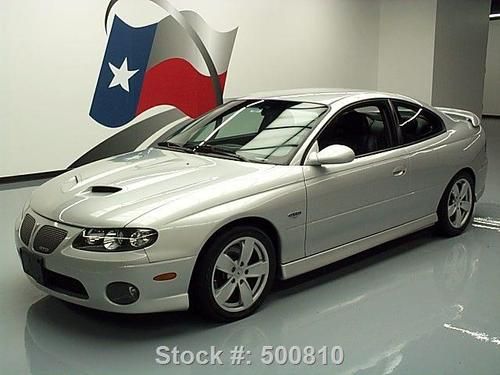 2006 pontiac gto 6.0 automatic leather spoiler only 35k texas direct auto