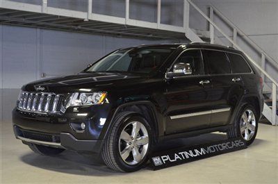 2012 jeep grand cherokee overland pentastar v6, navi, pano, loaded, 26k miles