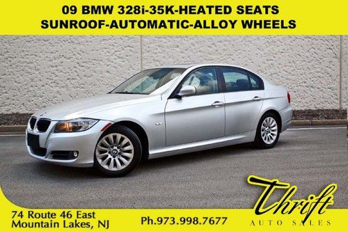 09 bmw 328i-35k-heated seats-sunroof-automatic-alloy wheels